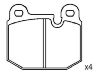 剎車(chē)片 Brake Pad Set:34 11 1 159 249