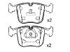 剎車(chē)片 Brake Pad Set:34 11 1 160 296