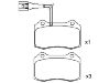 剎車片 Brake Pad Set:1ML 698 151