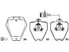 剎車(chē)片 Brake Pad Set:441 698 151 G