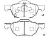 剎車(chē)片 Brake Pad Set:45022-SEA-E01