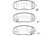 剎車(chē)片 Brake Pad Set:58101-07A10