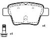 剎車(chē)片 Brake Pad Set:4253.22