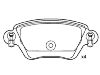 剎車(chē)片 Brake Pad Set:77 01 207 187