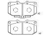 剎車(chē)片 Brake Pad Set:41060-37P91